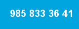 985 833 36 41 985 833 36 41
